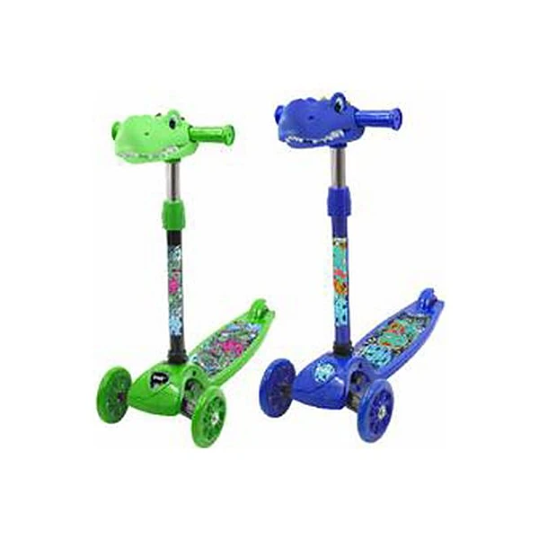 Monopatin 3 ruedas cabeza dinosaurio hasta 35kgs 73x57x12 cm