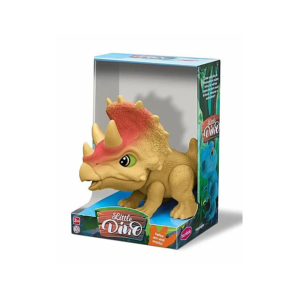Dinosaurio triceraptops 21 cm caja 18x26x16 cm bambola 771