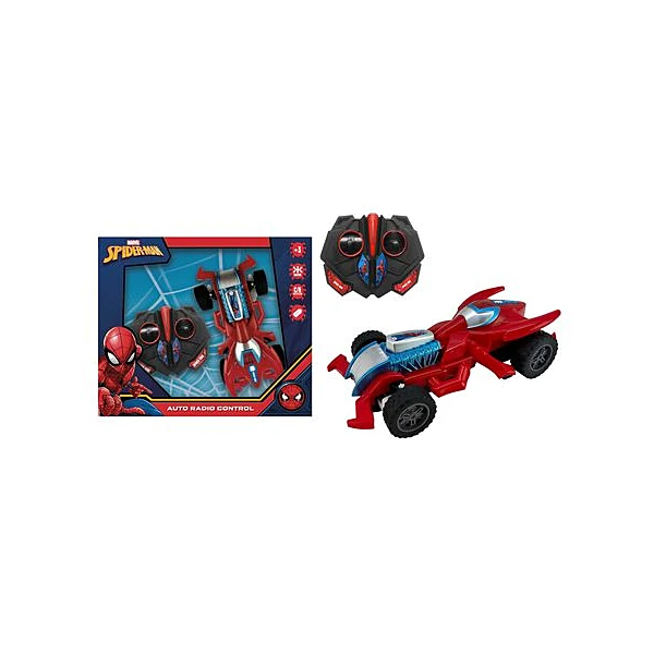 Auto a radio control Spiderman en caja 28x24x6.5 cm
