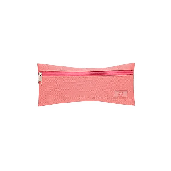 Cartuchera 1 cierre plana keiway coral pastel 22x10 cm Filgo