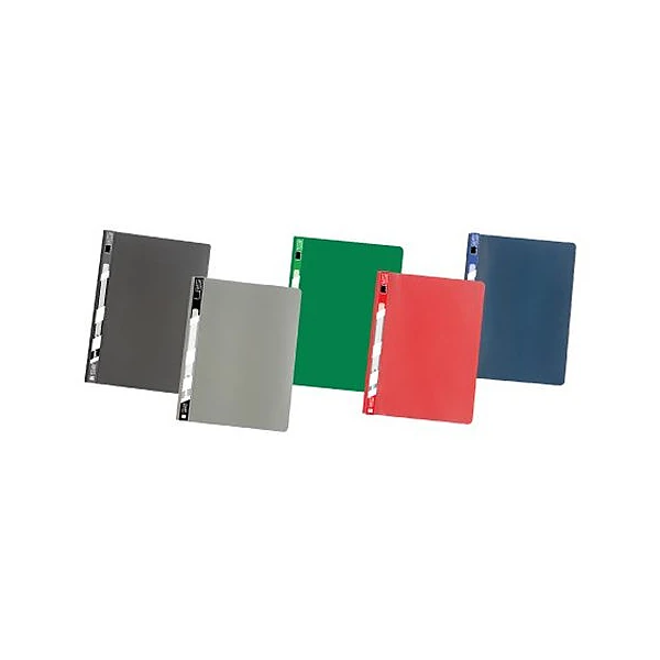 Carpeta a4 tapa transparente azul marino x24 unidades me