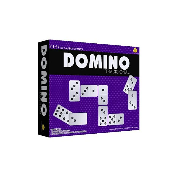 Domino tradicional 17.5x4x14.5 cm yuyu