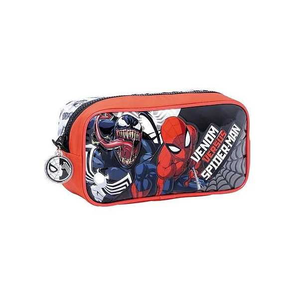Cartuchera 1 cierre Spiderman venom 25x12x10 cm