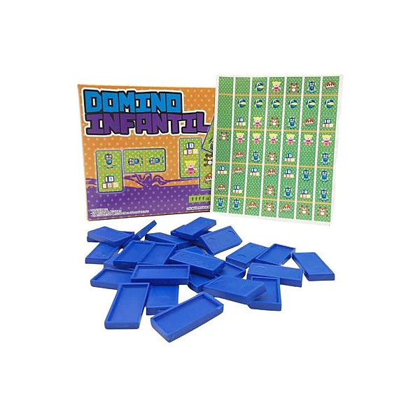 Domino infantil 17.5x4x14.5 cm yuyu