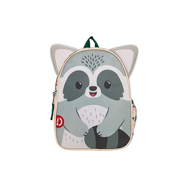Mochila 11" espalda babypak mapache