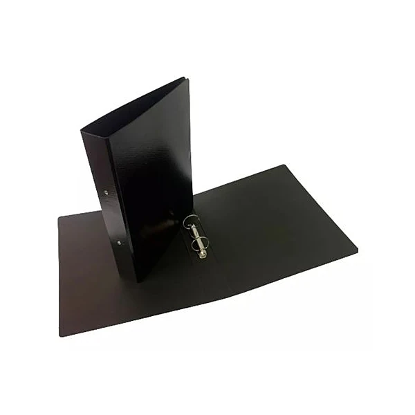 Carpeta oficio 2x40 fibra negra Ezco