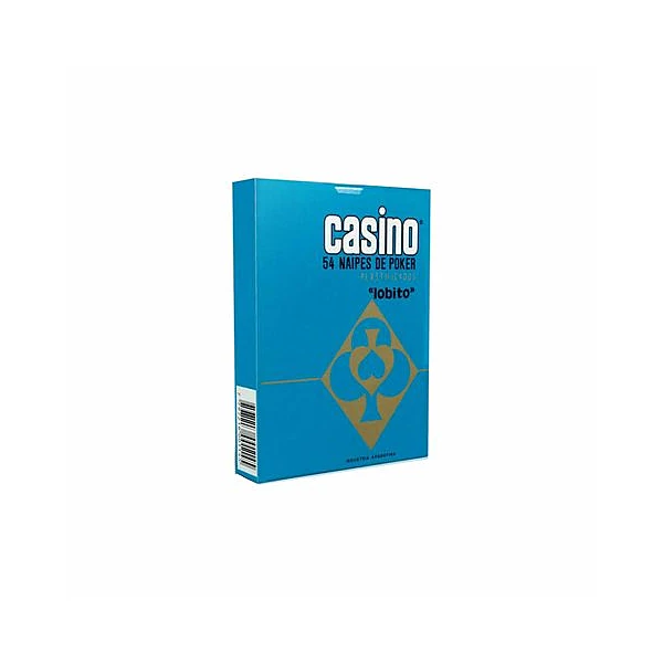 Cartas de poker lobito caja x54 naipes casino