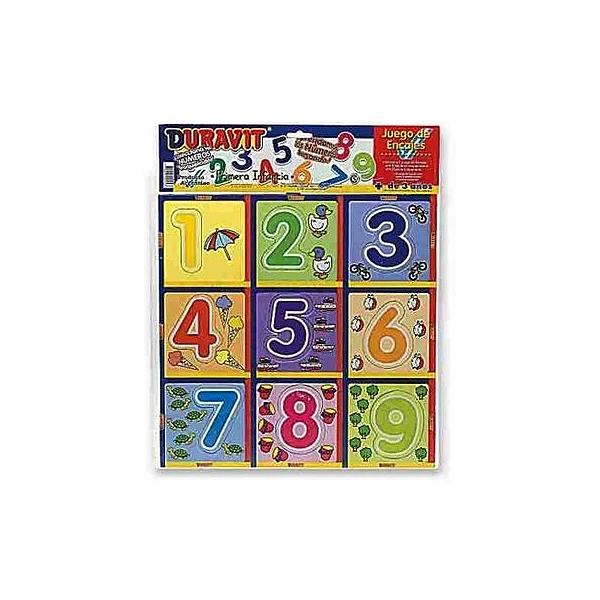 Puzzle números 33x40 cm Duravit