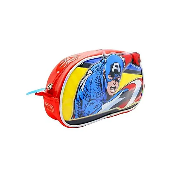 Cartuchera 1 cierre oval Avengers 22x12 cm Cresko