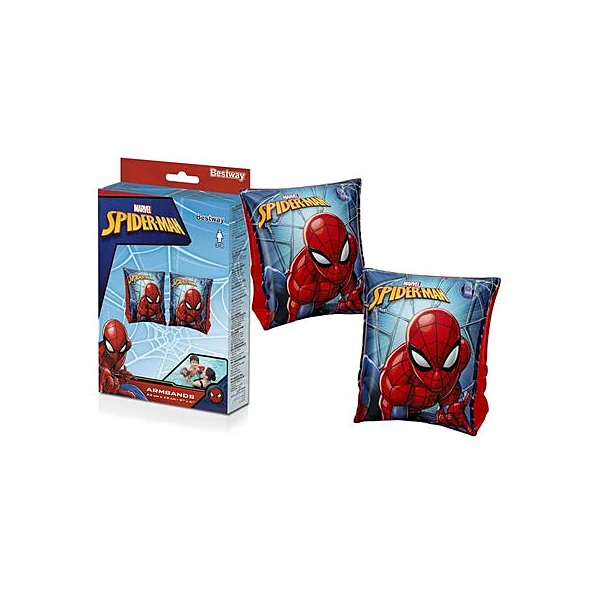 Bracitos inflables Spiderman 23x15 cm 3-6 edad bestway