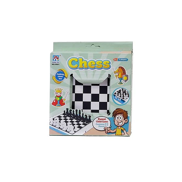 Juego de ajedrez en caja 18x17x4 cm