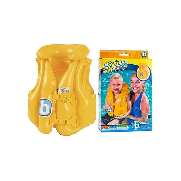 Chaleco salvavida inflable 51x46 cm 3-6 edad bestway