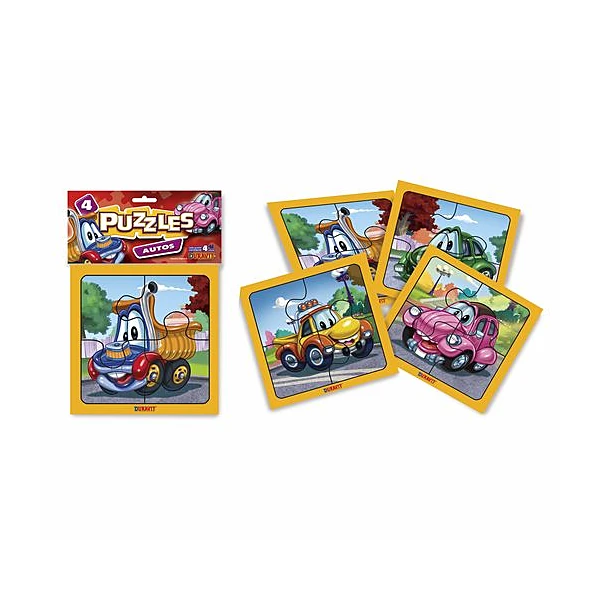 Puzzle autos 18x25 cm Duravit