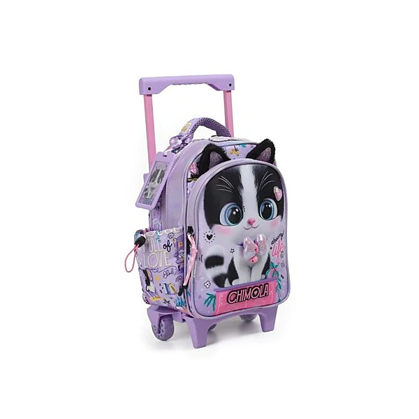 Mochila 12" con carro cat chimola