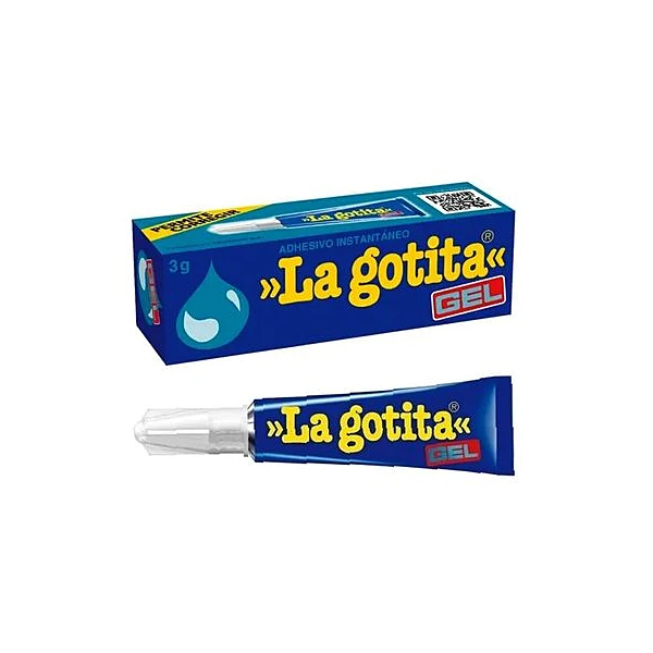 Adhesivo instantaneo multiuso la gotita gel 3 g