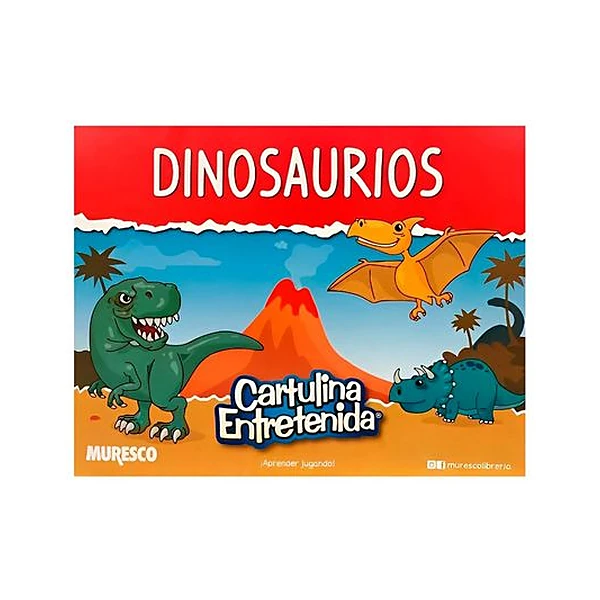 Block de cartulinas dinosaurios