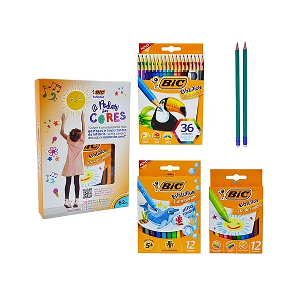 Kit de lápices BIC x62