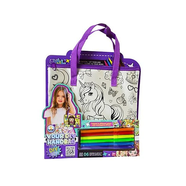 Bolsa mágica para pintar unicornio