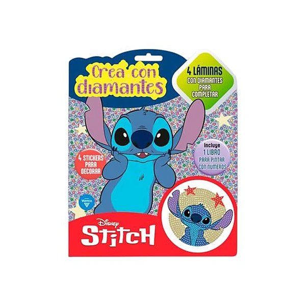 Libro para crear con diamantes Stitch