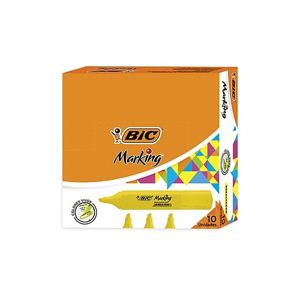 Resaltadores BIC Marking x10